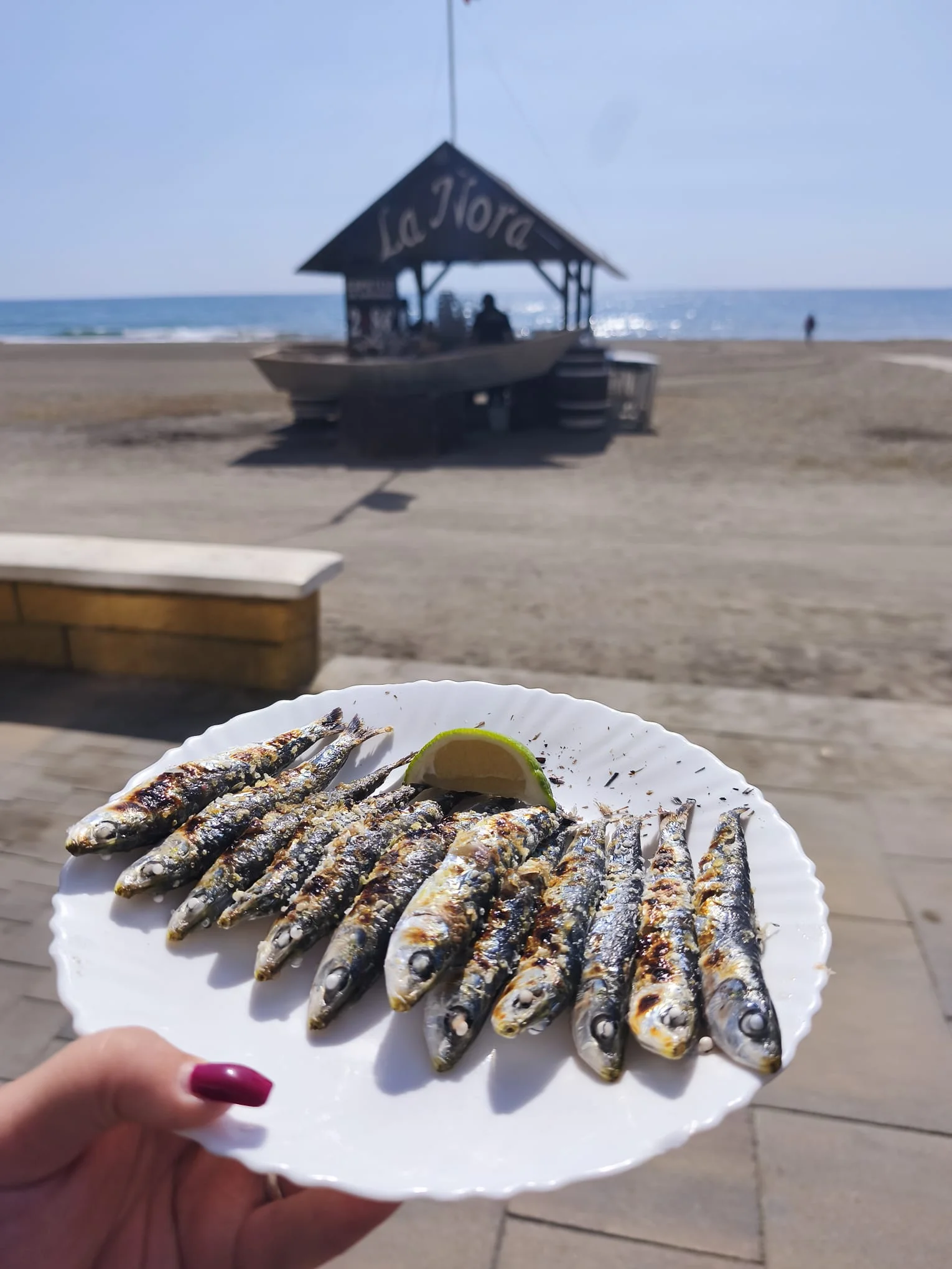 Sardinas a la brasa